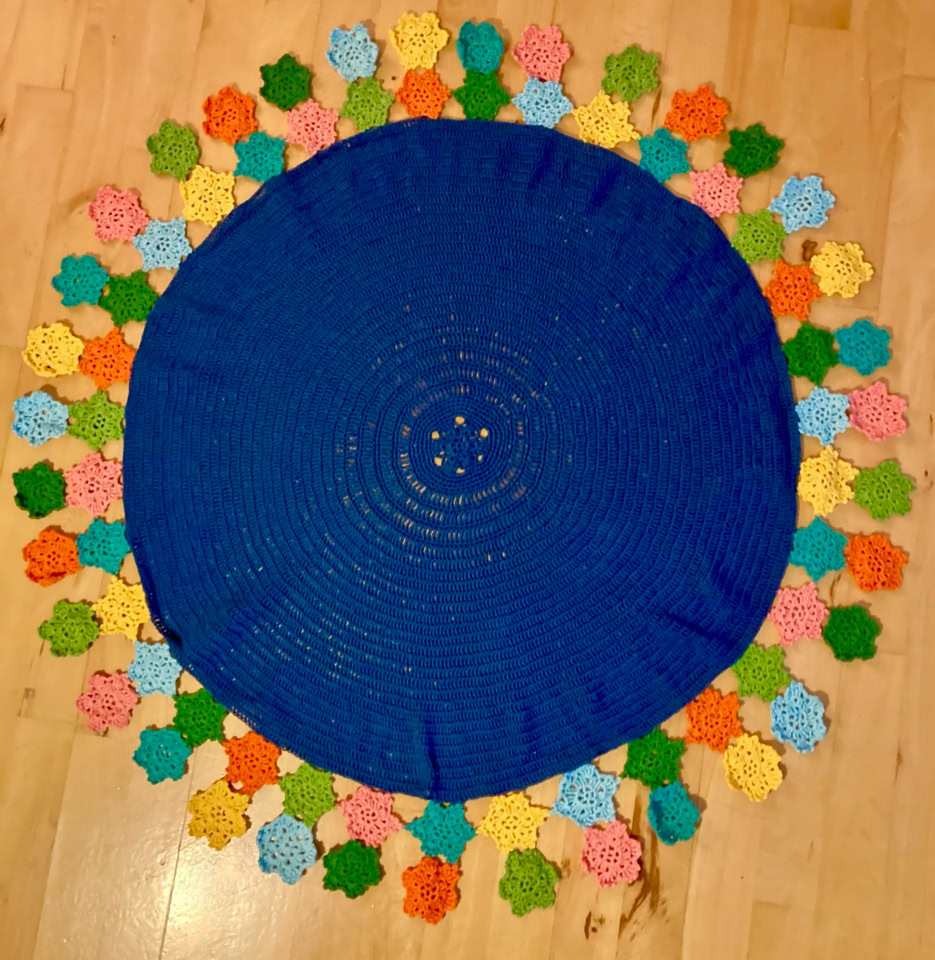 Round table cloth - Кругла скатертина