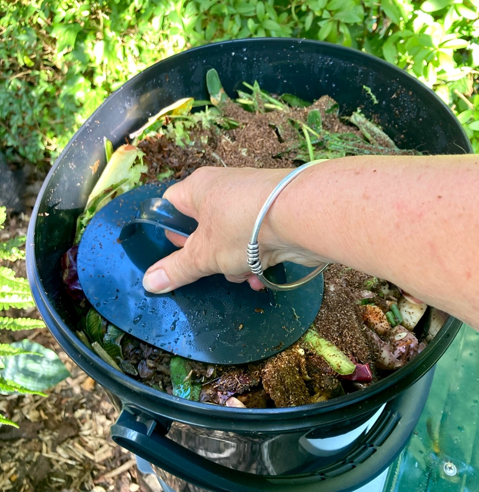 Бокаші: Анаеробне компостування 